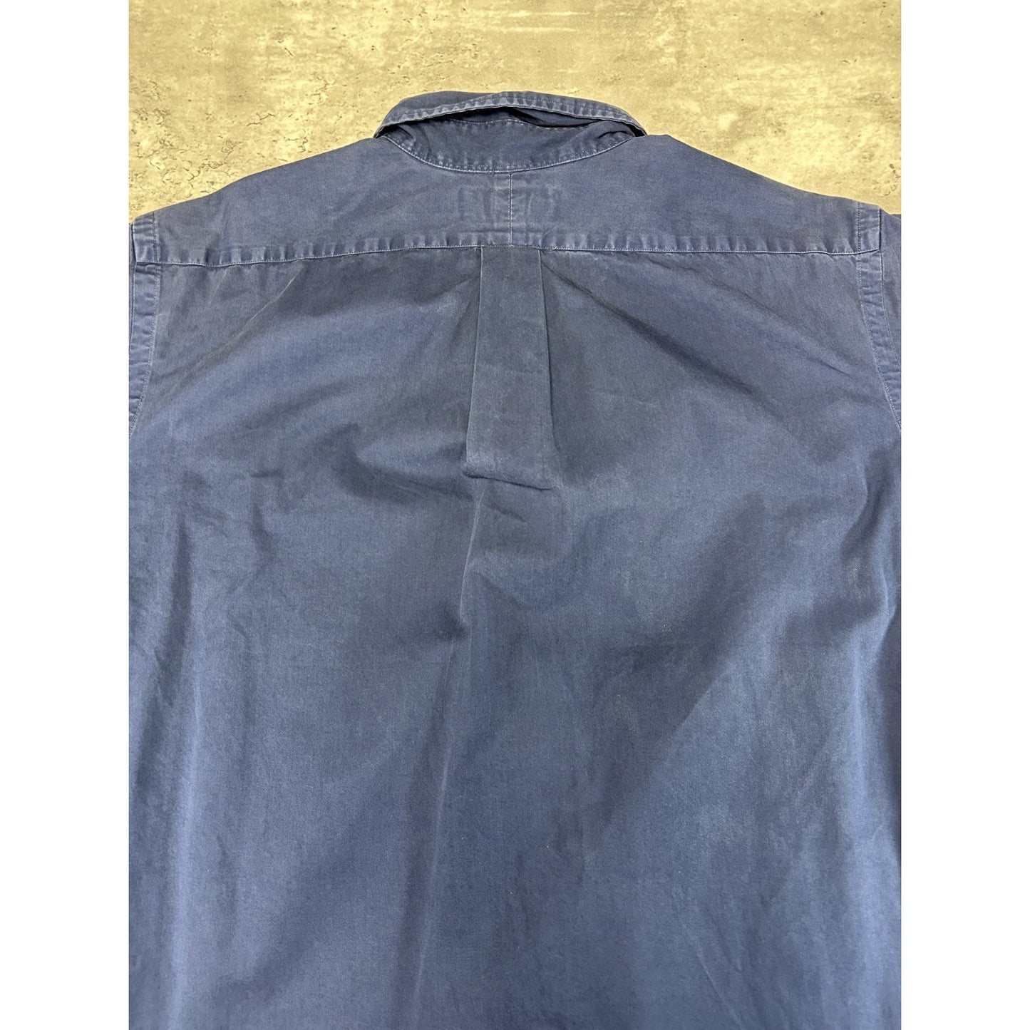 Vintage Polo Ralph Lauren Embroidered Pony Long Sleeve Button Up Shirt Sz Large