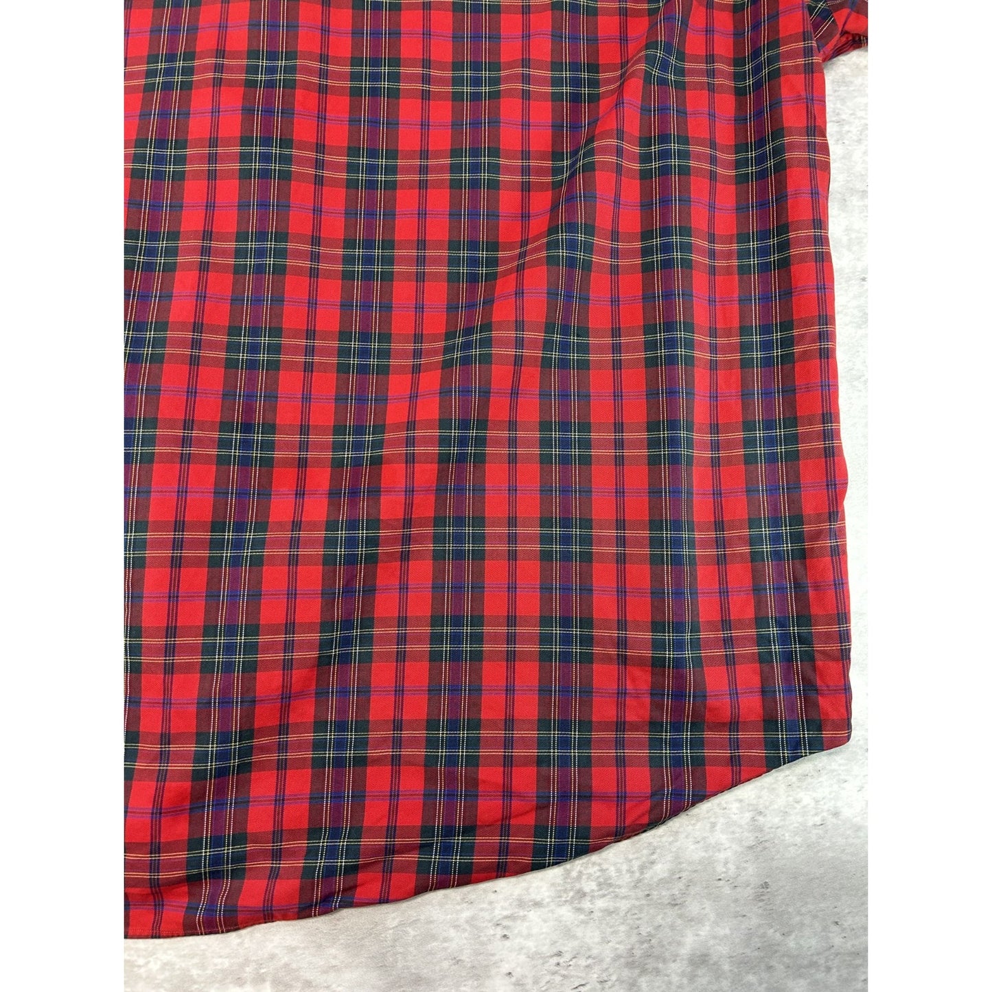 Vintage Polo Ralph Lauren Plaid Print Long Sleeve Button Up Shirt Size XL