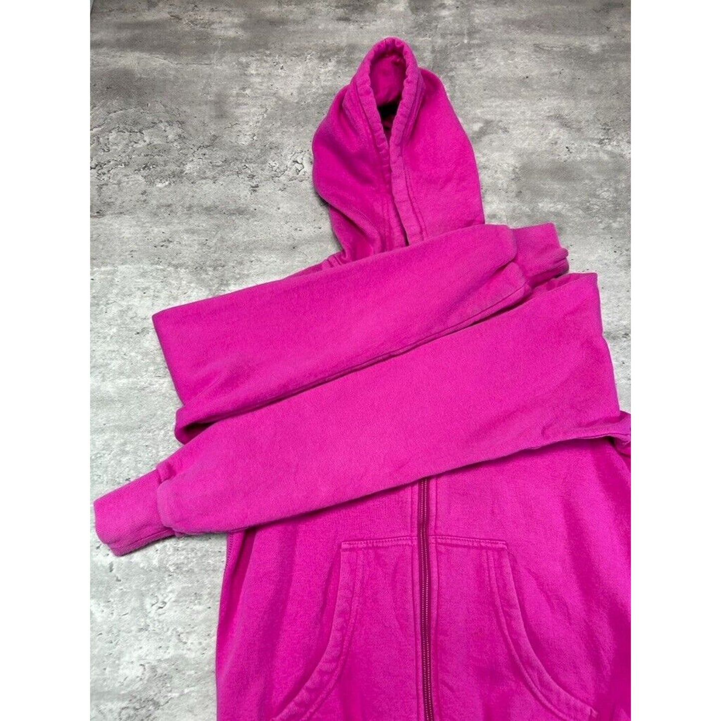 Vintage Womens Nike Tonal Embroidered Swoosh Full Zip Hooded Sweatshirt Size Small