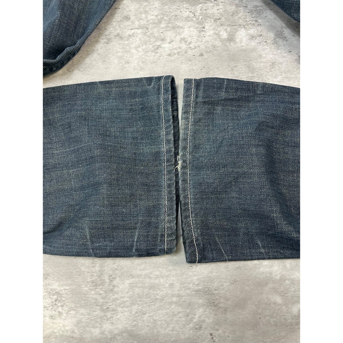 Vintage Y2K Parasuco Dark Wash Denim Straight Fit Pants Size 34