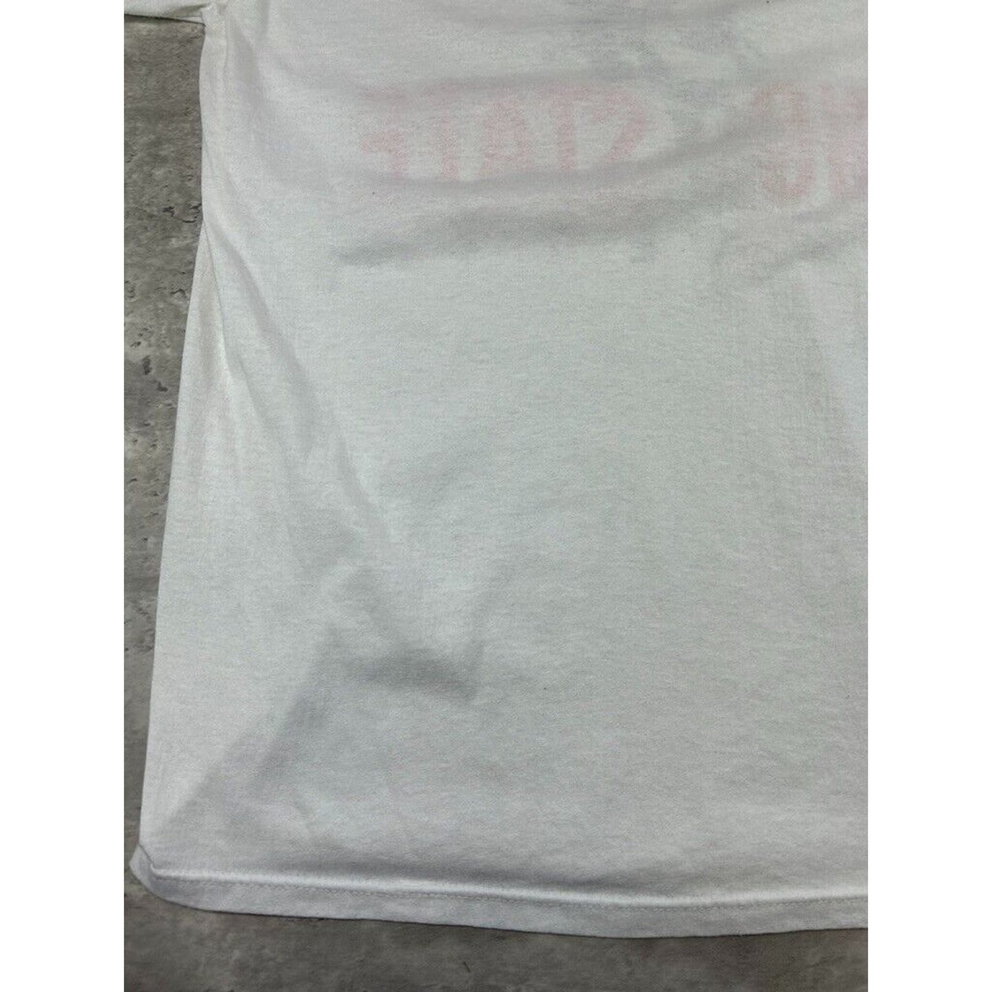 Vintage 1980s Ohio State Buckeyes NCAA Mascot Graphic Ringer T-Shirt Size Large