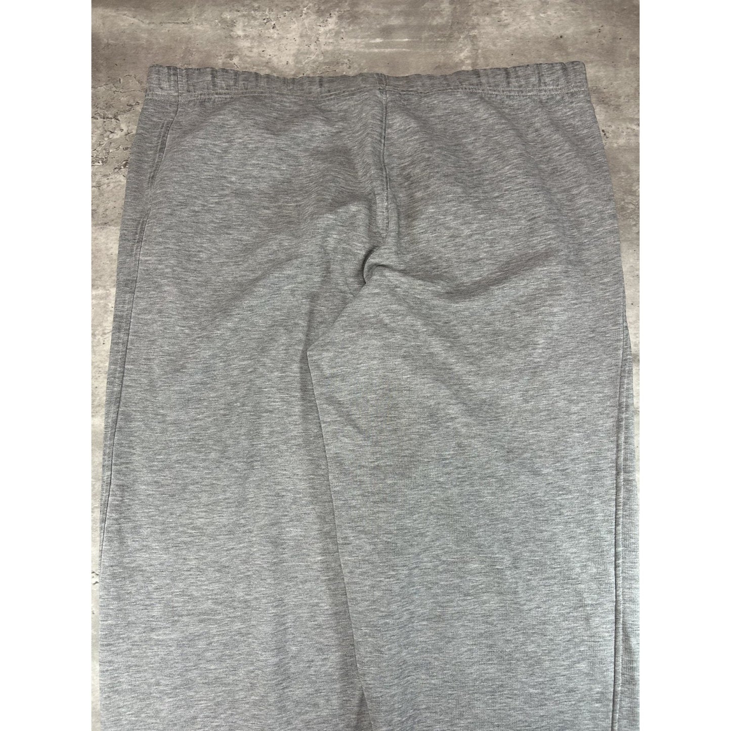 Vintage 2000s Nike Embroidered Swoosh Sweat Pants Size Large Gray
