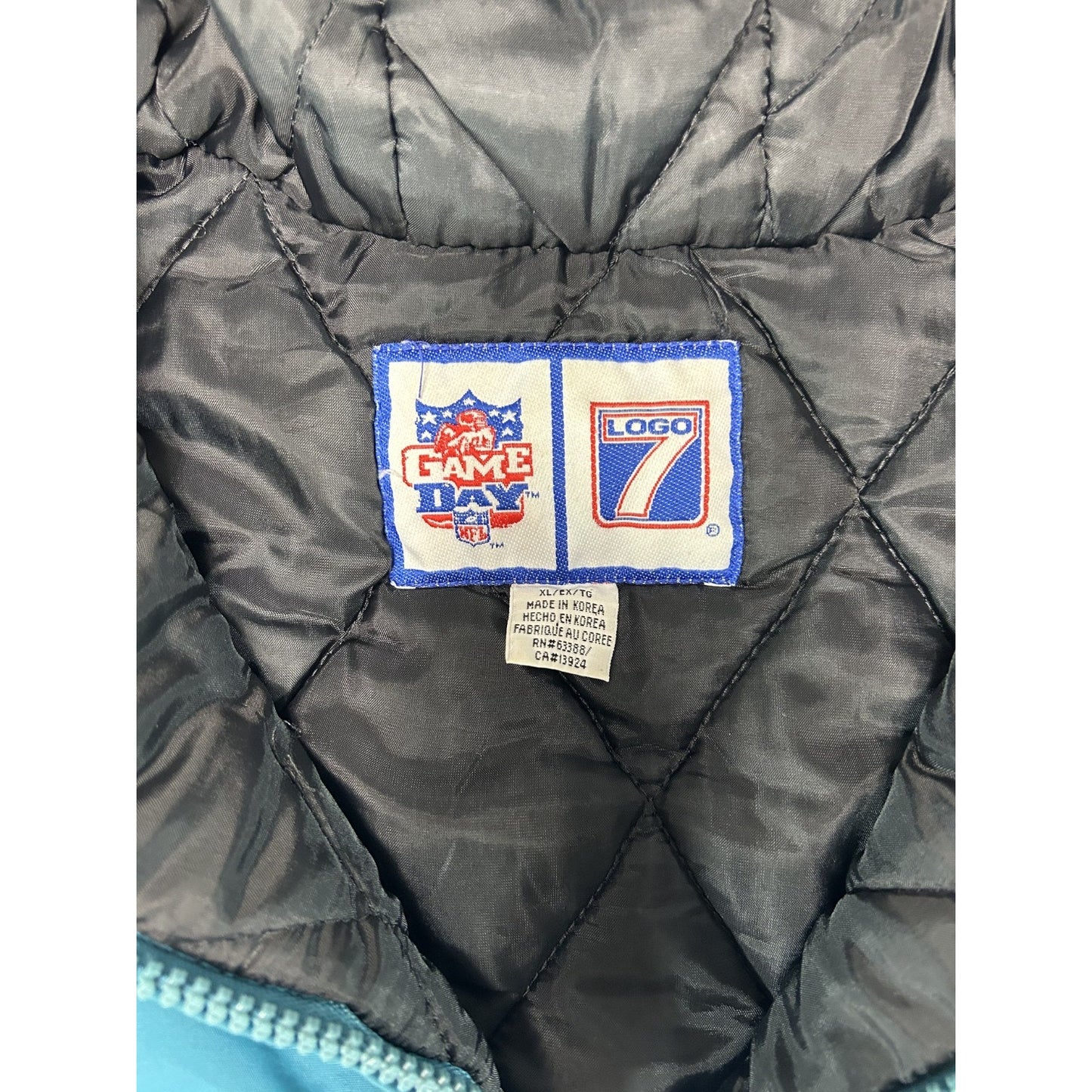 Vintage Jacksonville Jaguars NFL Embroidered Insulated Hooded Jacket Size XL
