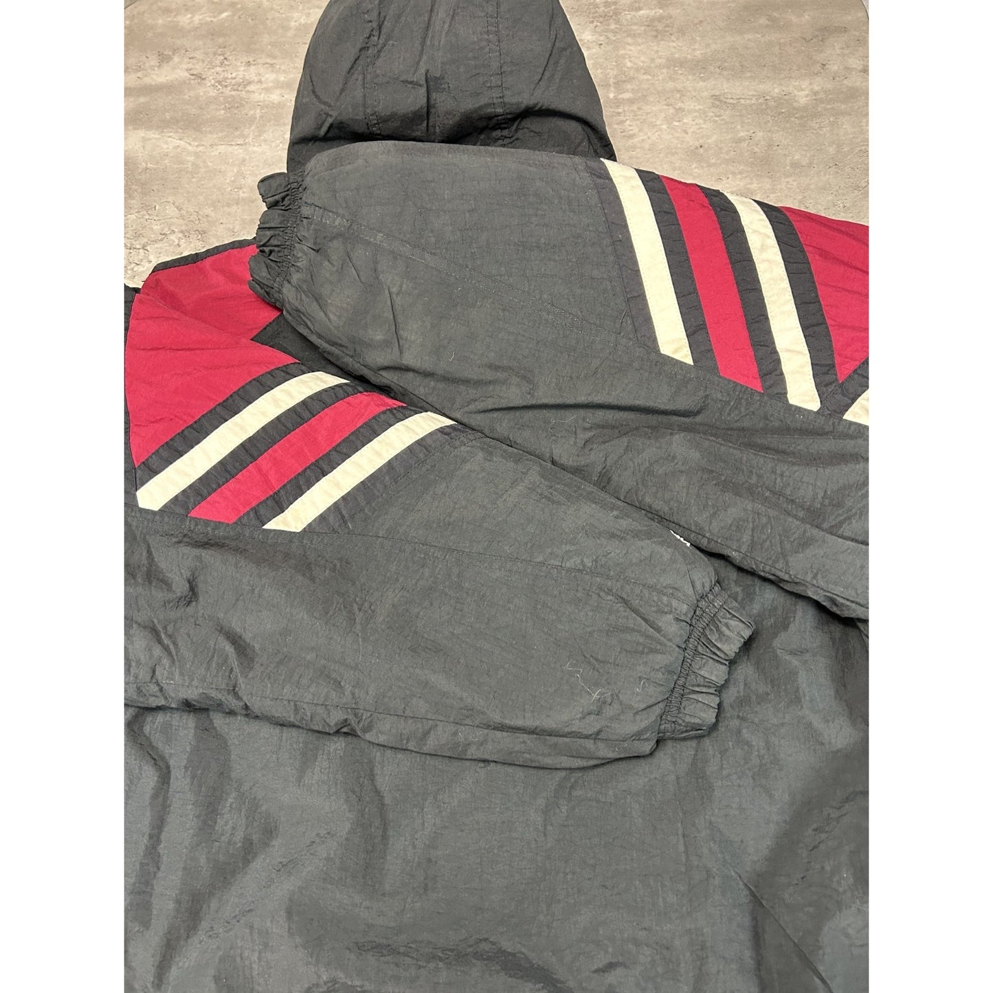 Vintage 1996 Hamilton Tiger Cats CFL Grey Cup Insulated Starter Jacket Sz Large