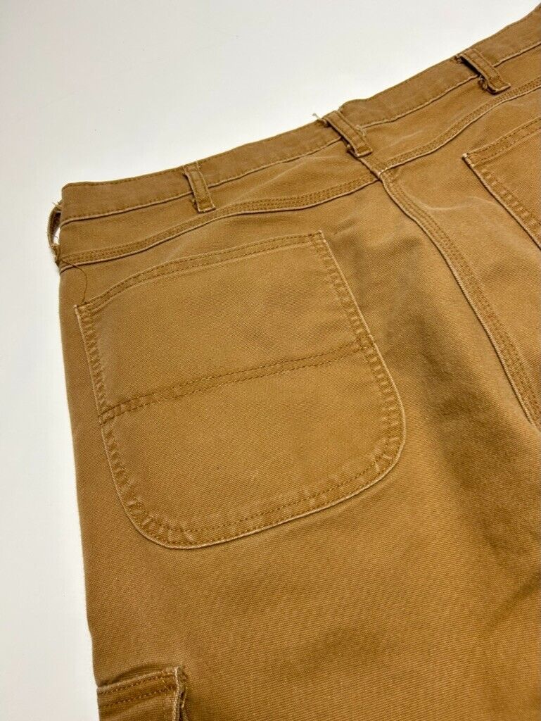 Dickies Flex Canvas Workwear Cargo Pants Size 37W Beige