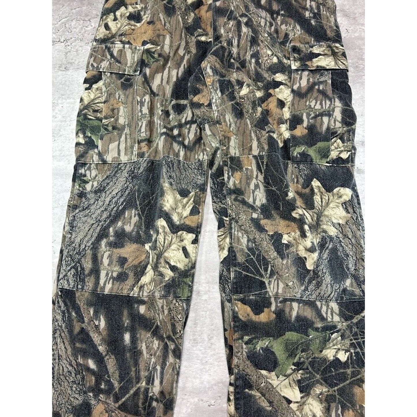 Vintage Hunting Camo Multi Pocket Cargo Pants Size 34