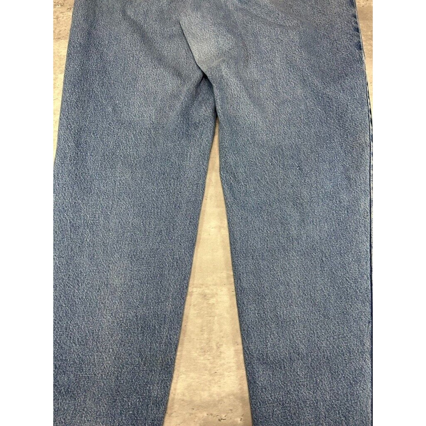 Vintage 90s Levis 550 Red Tab Medium Wash Denim Pants Size 34 Blue