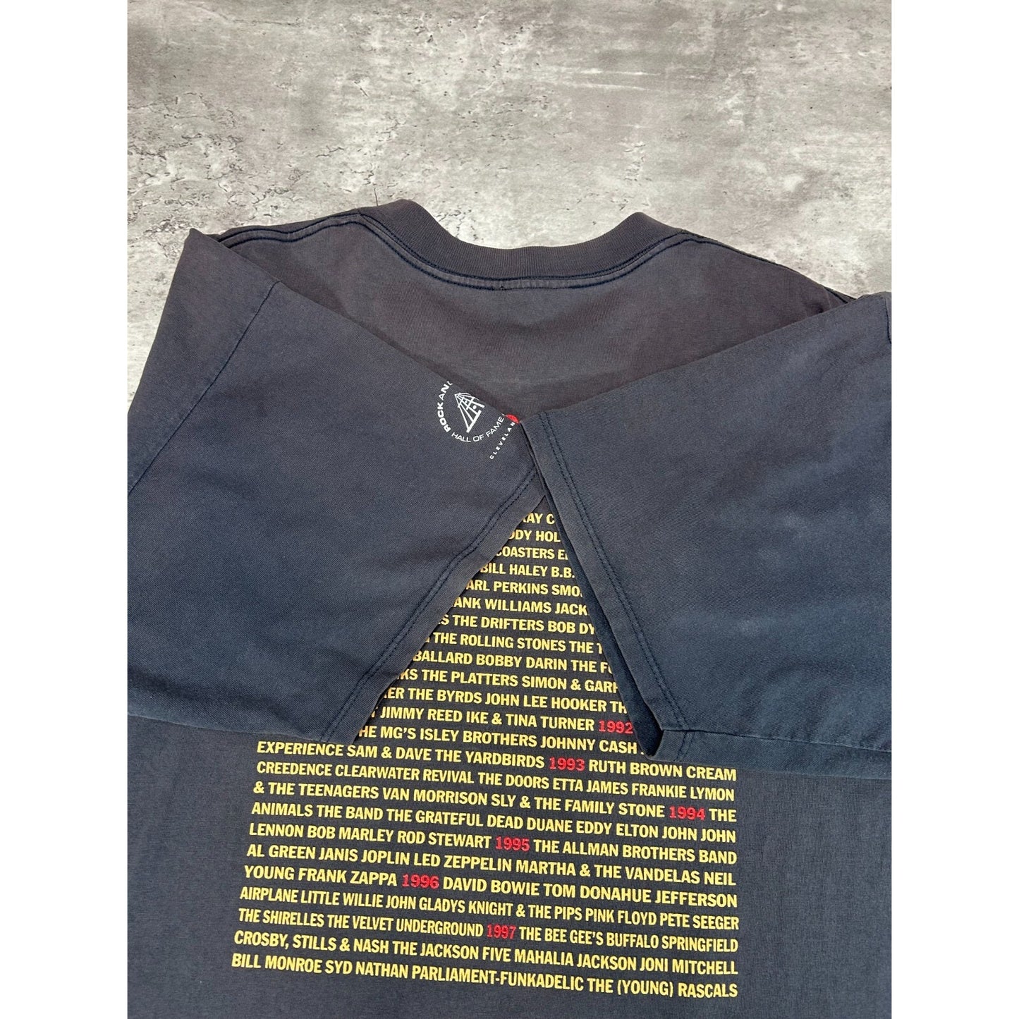 Vintage 90s Rock And Roll Hall Of Fame The House That Rock Built T-Shirt Size XXL