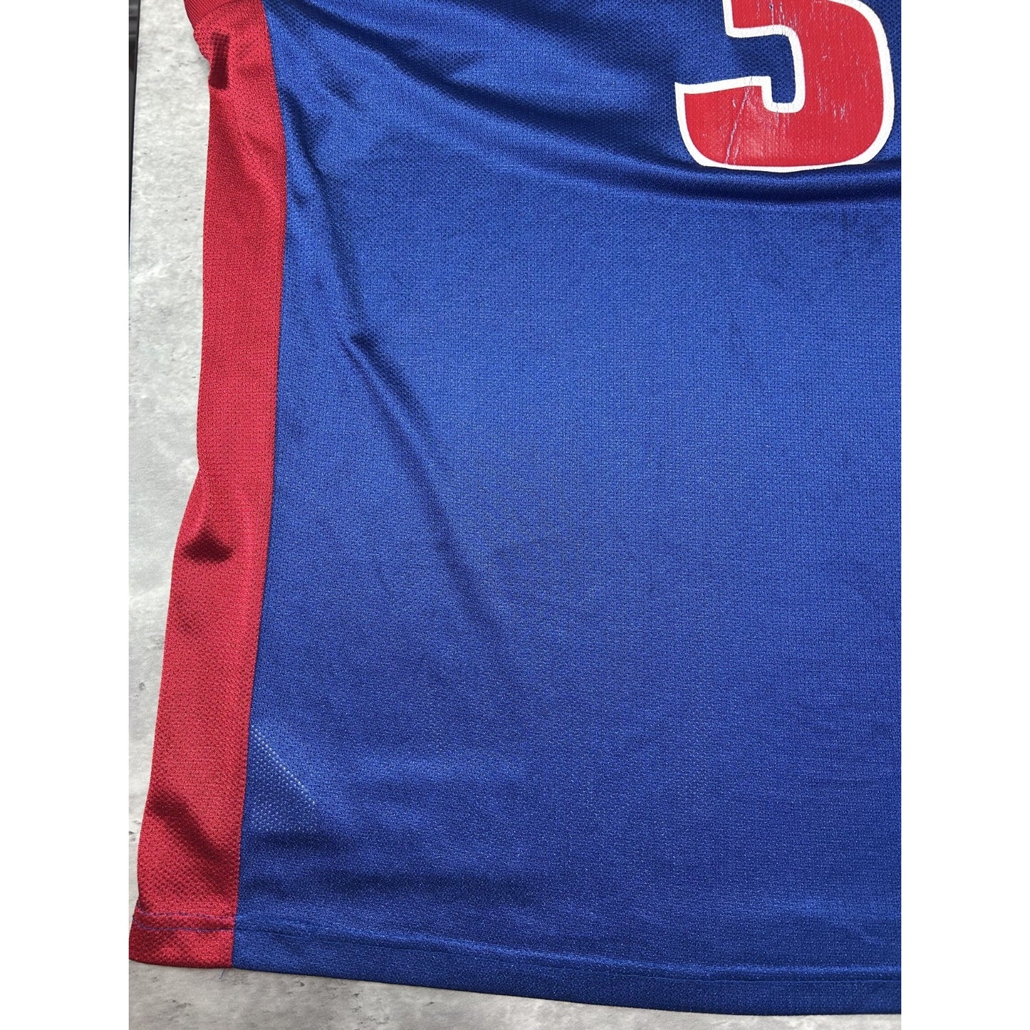 Vintage Darko Milicic #31 Detroit Pistons NBA Reebok Basketball Jersey Size XL