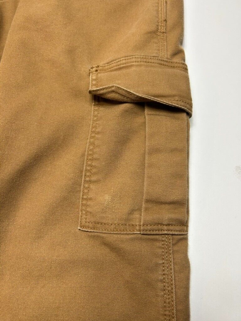 Dickies Flex Canvas Workwear Cargo Pants Size 37W Beige
