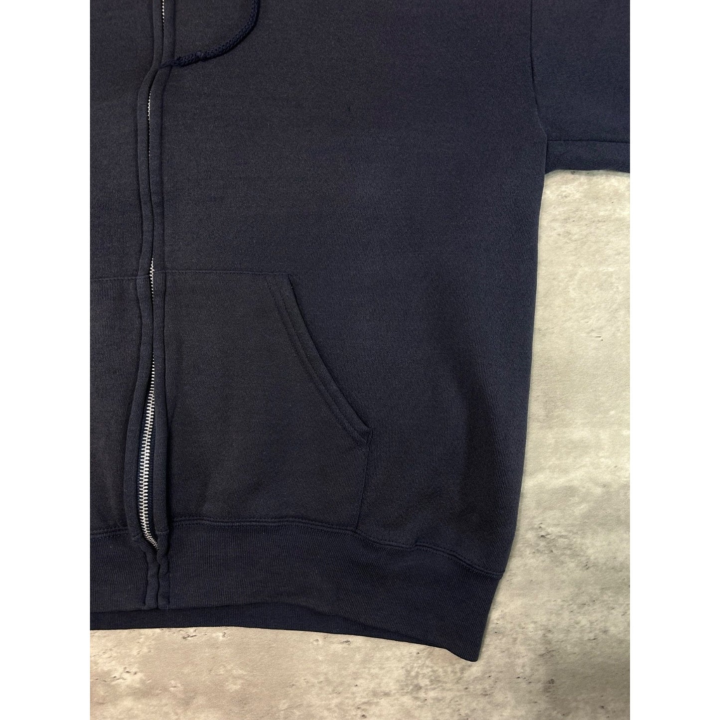 Vintage 90s Penn State University Embroidered Full Zip Hooded Sweatshirt Sz Lg