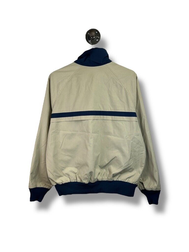 Vintage 80s Woolrich Full Zip Multi Pocket Two Tone Windbreaker Jacket Medium