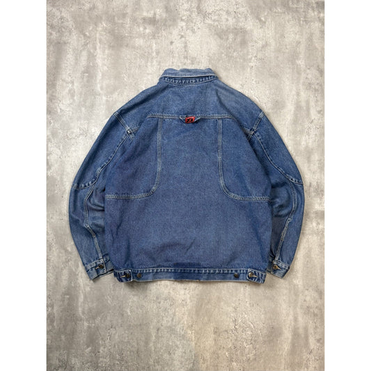 Vintage Y2K Vintage Don Medium Wash Denim Y2K Style Chore Jacket Size XL