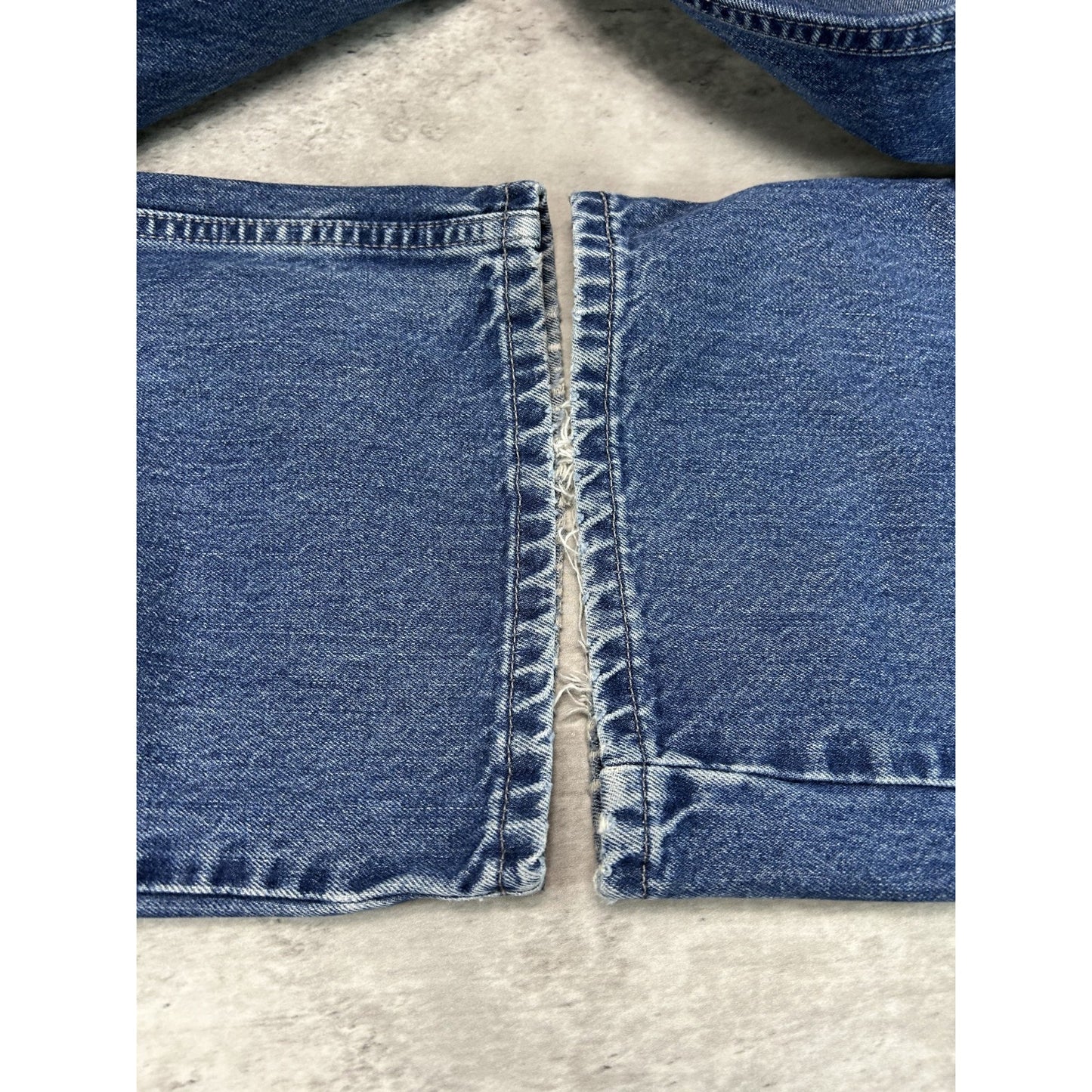 Vintage 2000s Levis Silvertab Loose Fit Dark Wash Denim Pants Size 38 Blue