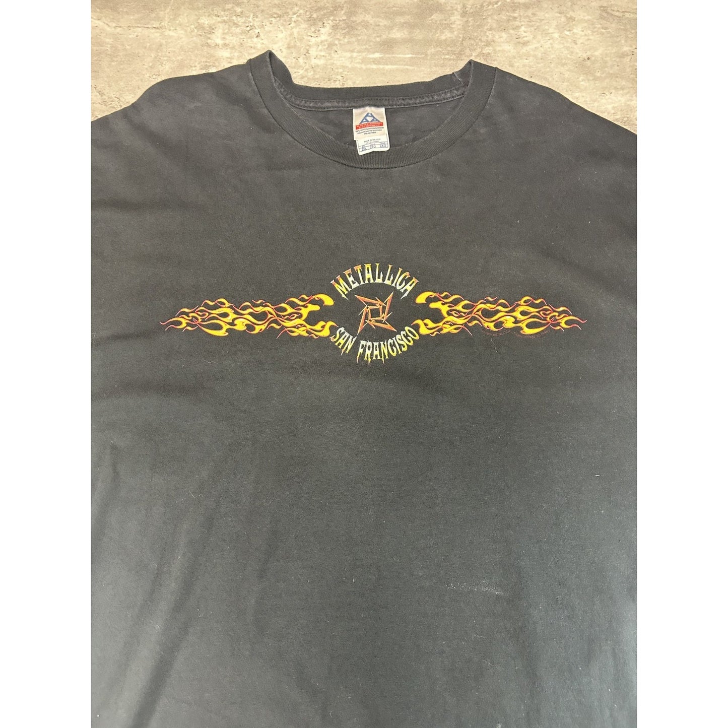 Vintage Metallica San Francisco Long Sleeve Rock Music Band T-Shirt Size 2XL