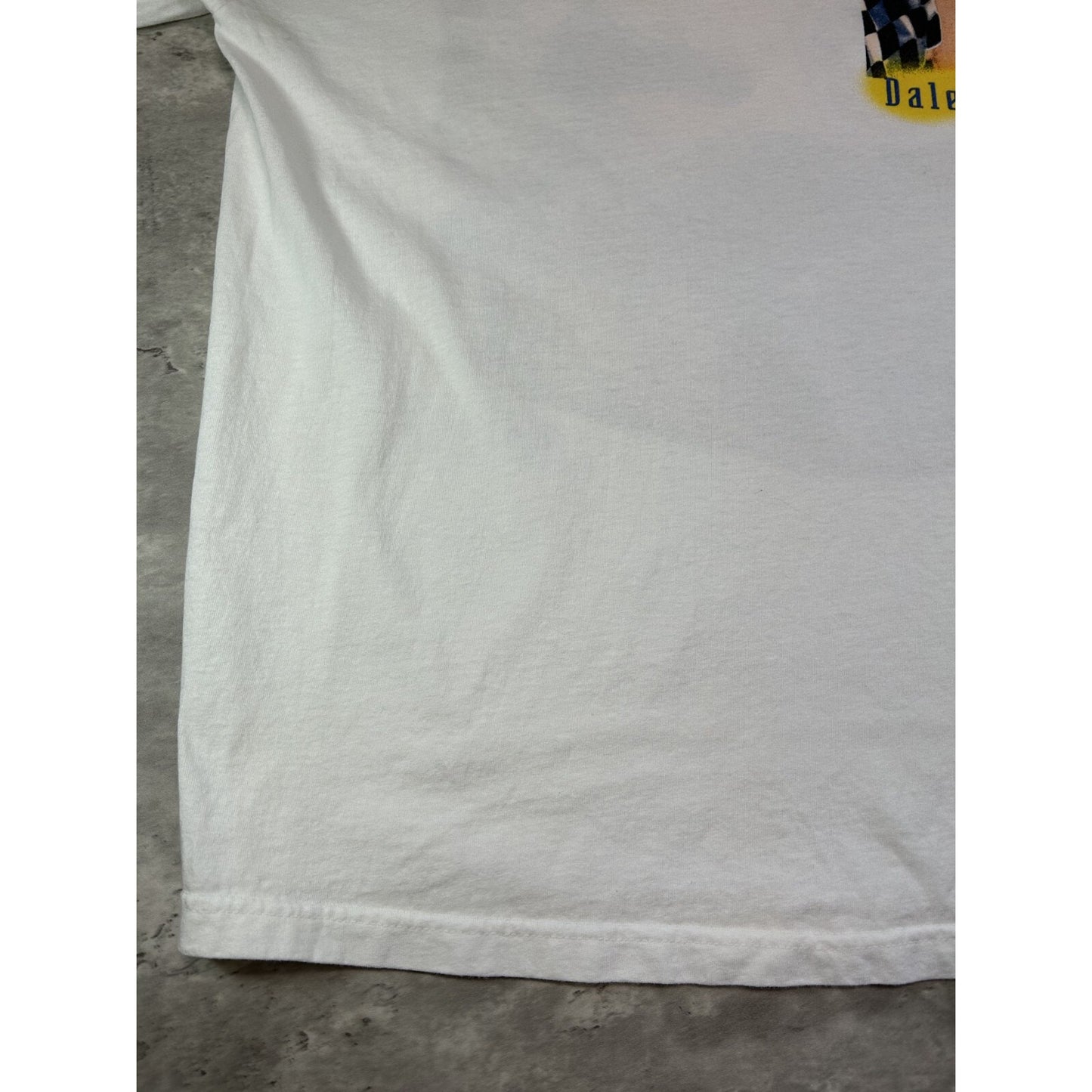 Vintage Dale Jarrett #88 Nascar The Winning Edge Graphic T-Shirt Size XL White