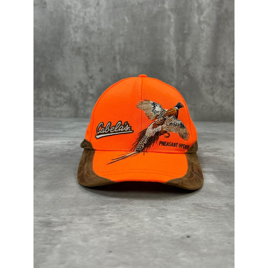 Vintage 2004 Cabelas Pheasant Opener Embroidered Hunting Strapback Hat OSFA