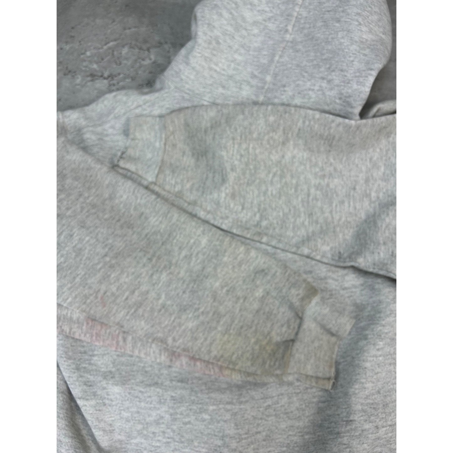 Vintage 90s River Dell Hawks NCAA Baseball Graphic Hooded Sweatshirt Size Large