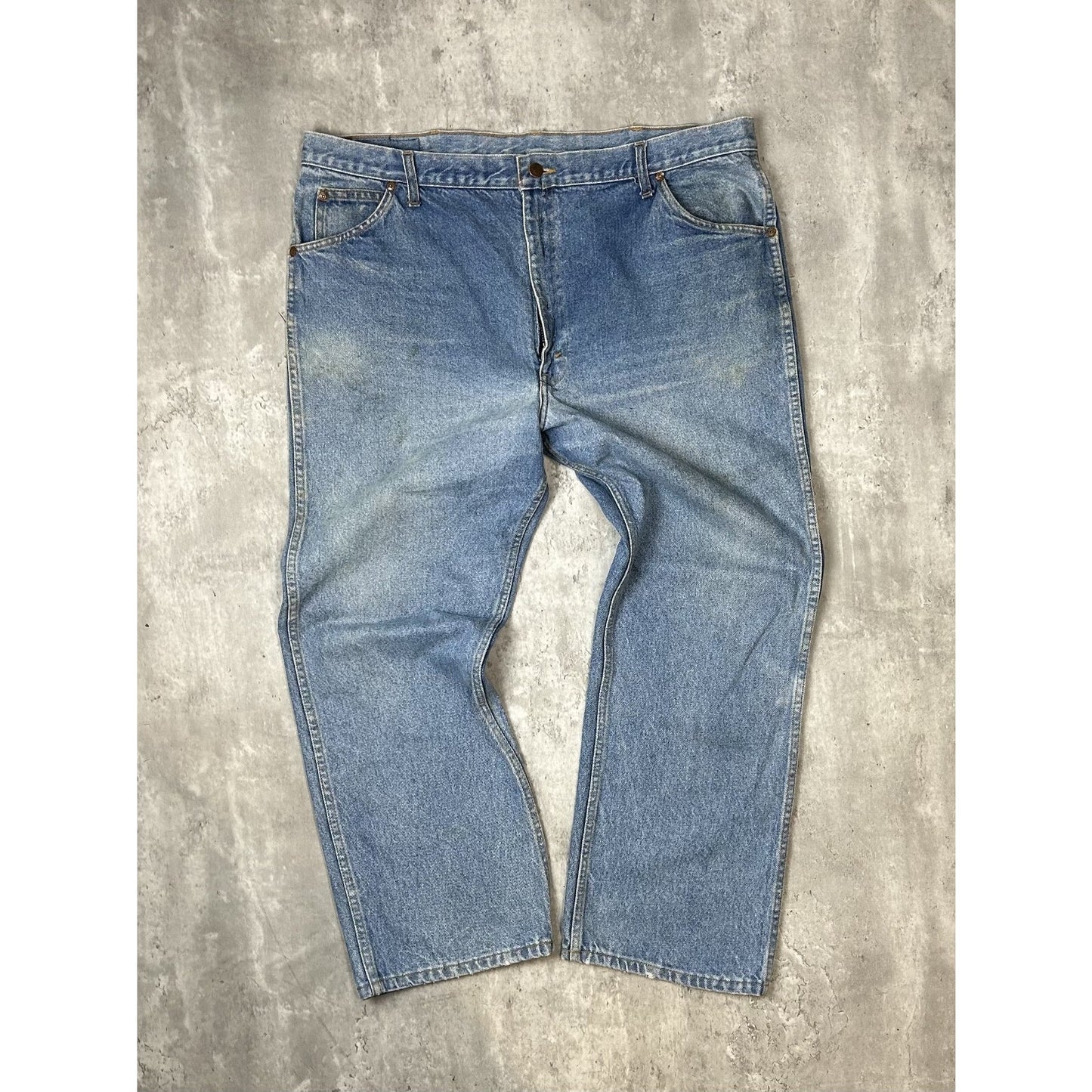 Vintage 60s/70s Roebucks Light Wash Denim Pants Size 40