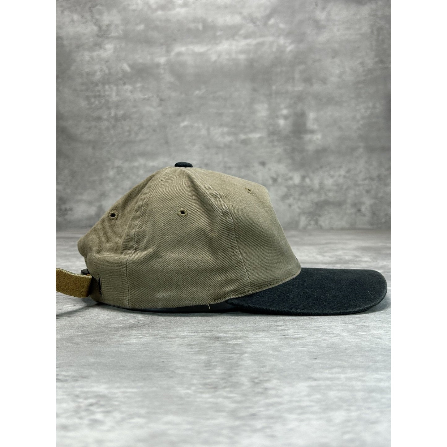 Vintage 90s Fred Flintstone Golf TV Show Promo Embroidered Strapback Hat OSFA