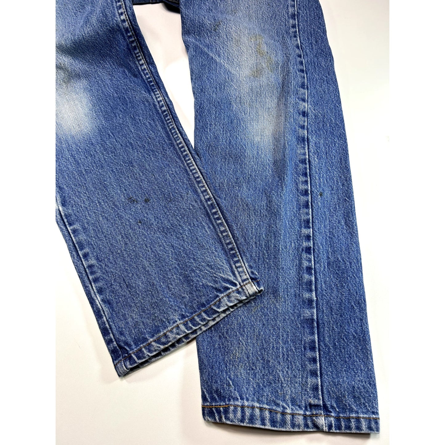 Vintage 80s/90s Levis Orange Tab Dark Wash Denim Pants Size 34