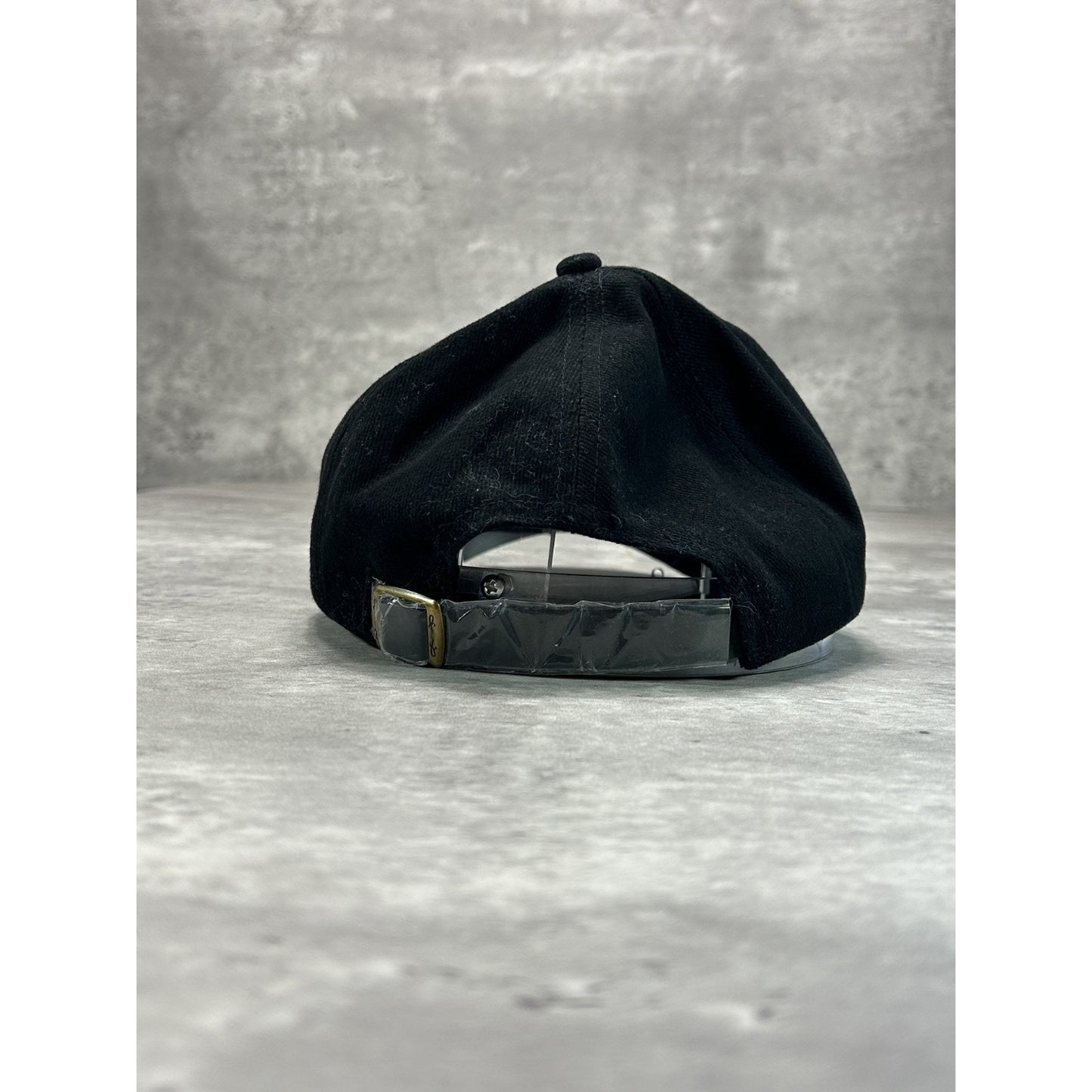 Vintage 90s Maximum Video Embroidered Spellout Strapback Hat OSFA Black