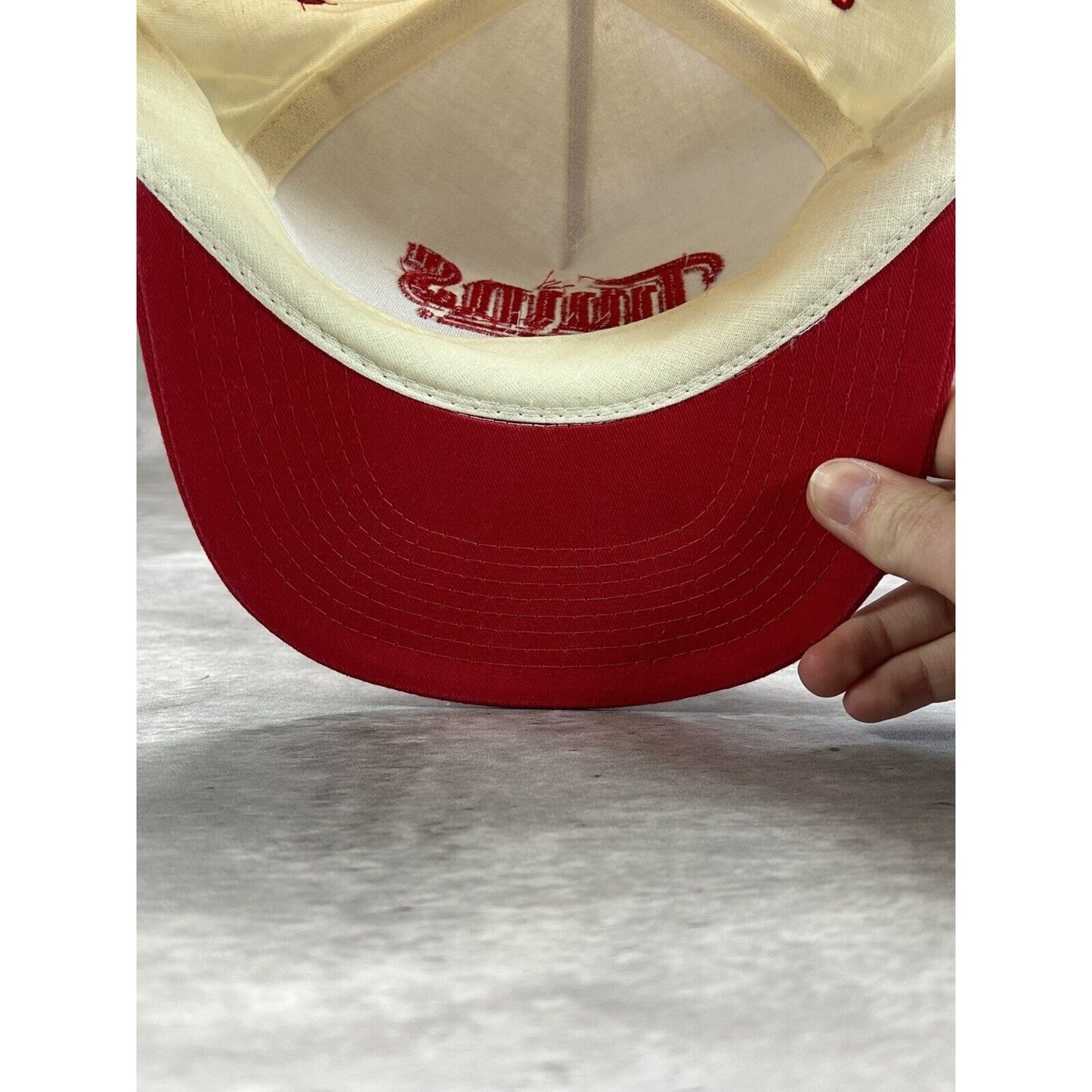 Vintage 90s Minnesota Twins MLB Embroidered Logo Snapback Hat OSFA