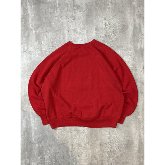 Vintage 90s Atlanta Falcons NFL Spellout Logo Graphic Football Sweatshirt Sz XL