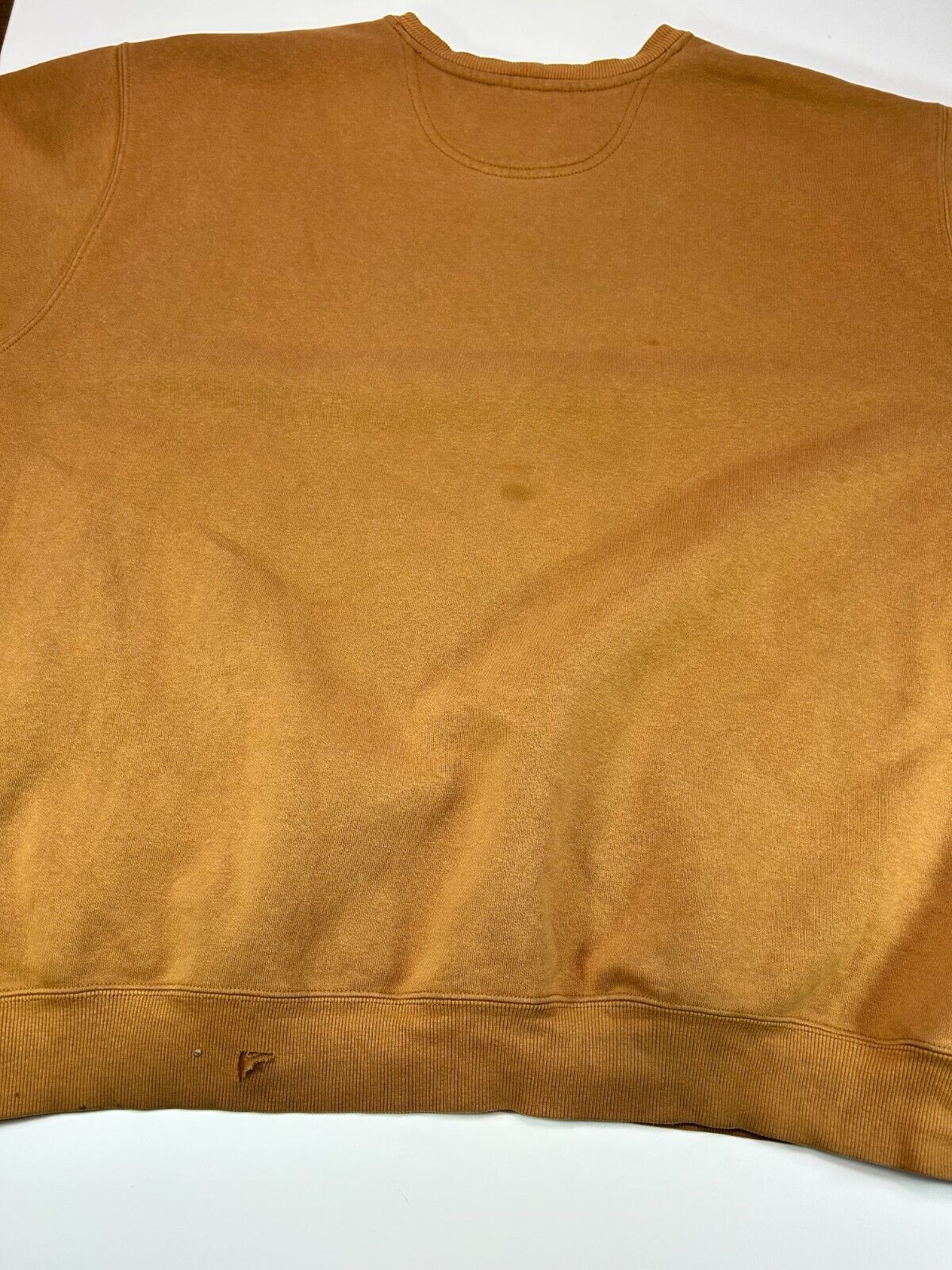 Vintage Carhartt Embroidered Logo Workwear Crewneck Sweatshirt Size XXL