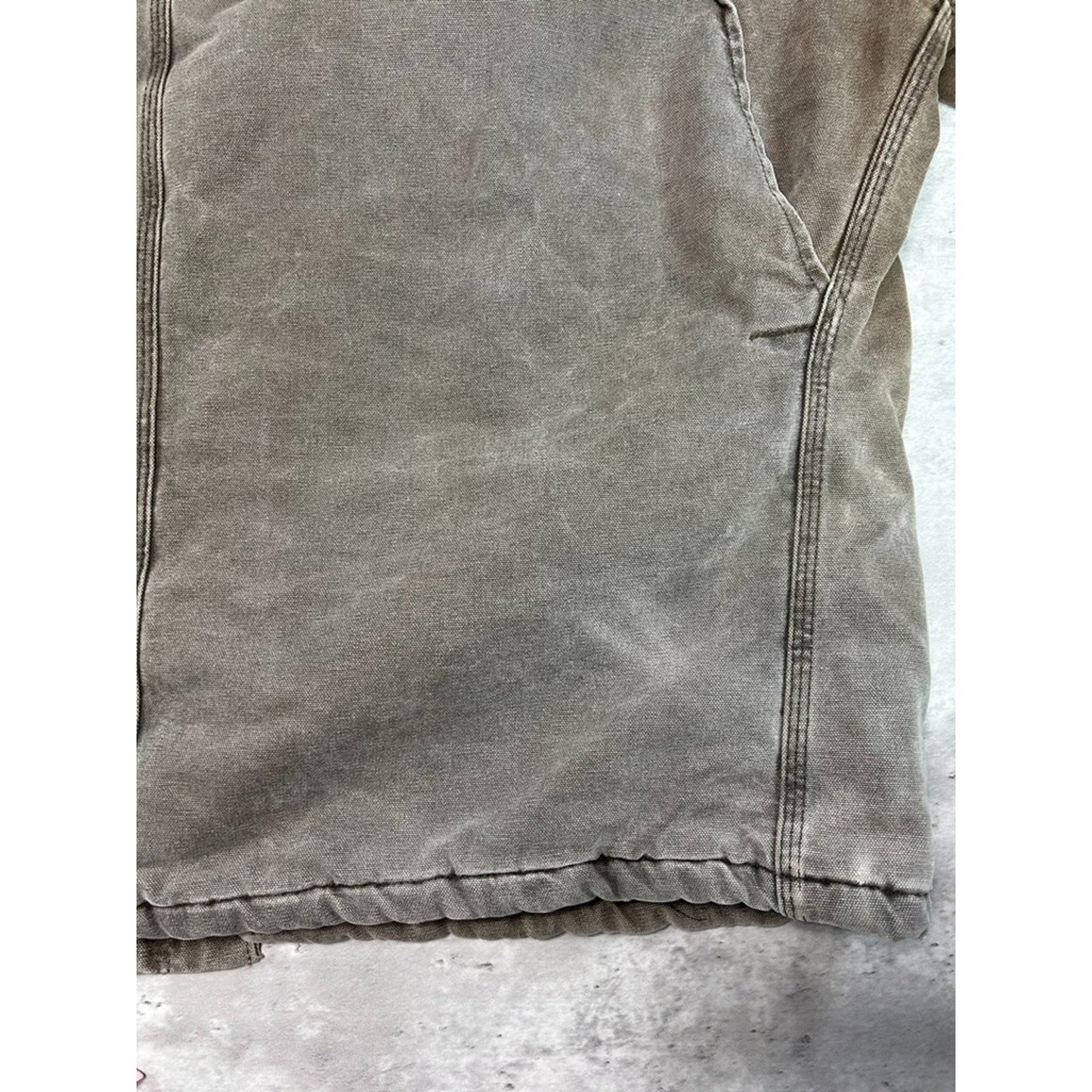 Vintage Carhartt Insulated Canvas Workwear Arctic Jacket Size XXL