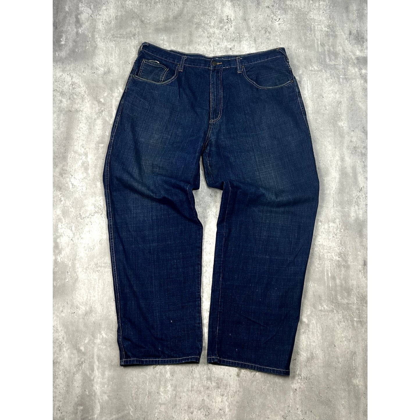 Vintage Y2K Sohk Baggy Fit Dark Wash Denim Pants Size 42