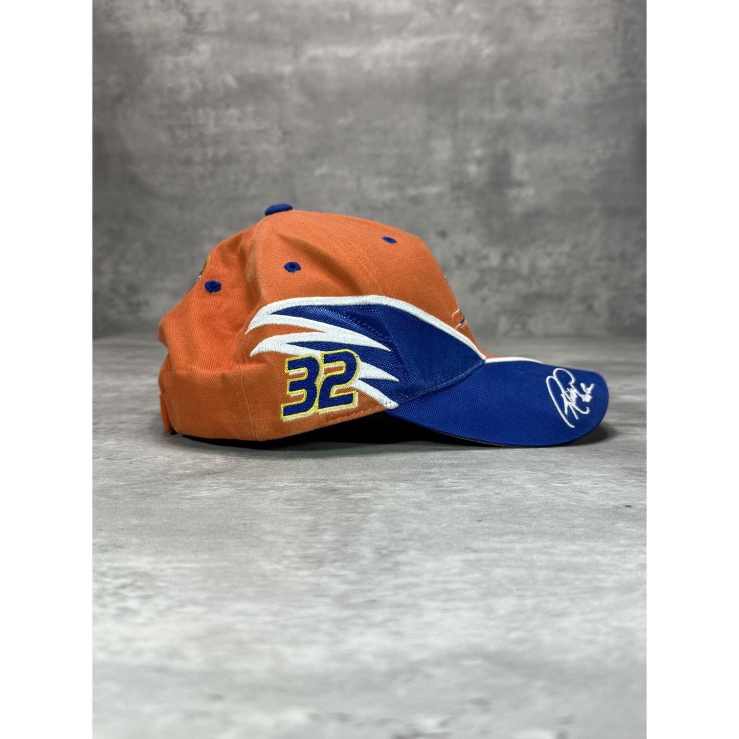Vintage Ricky Craven #32 Nascar Tide Racing Embroidered Strapback Hat OSFA
