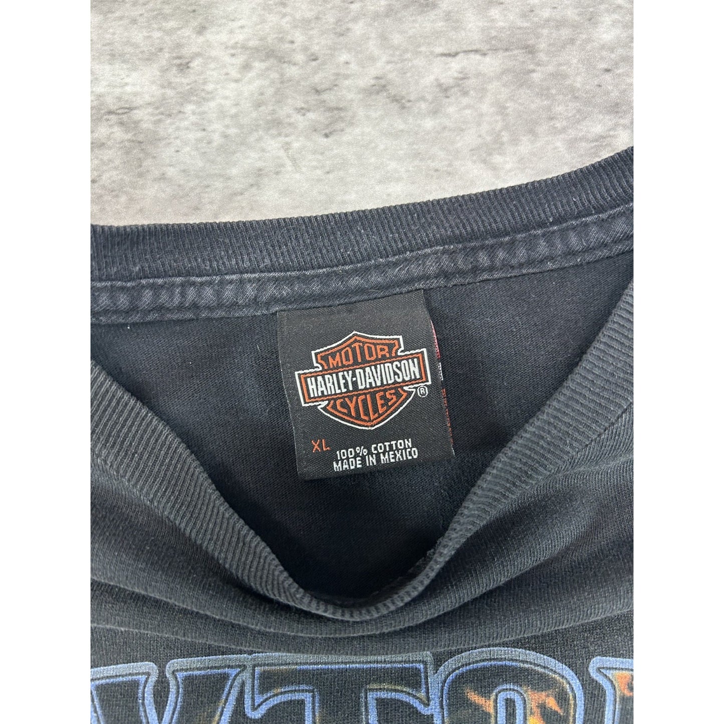 Harley Davidson Motorcycles Daytona BIke Week Graphic T-Shirt Size XL Black
