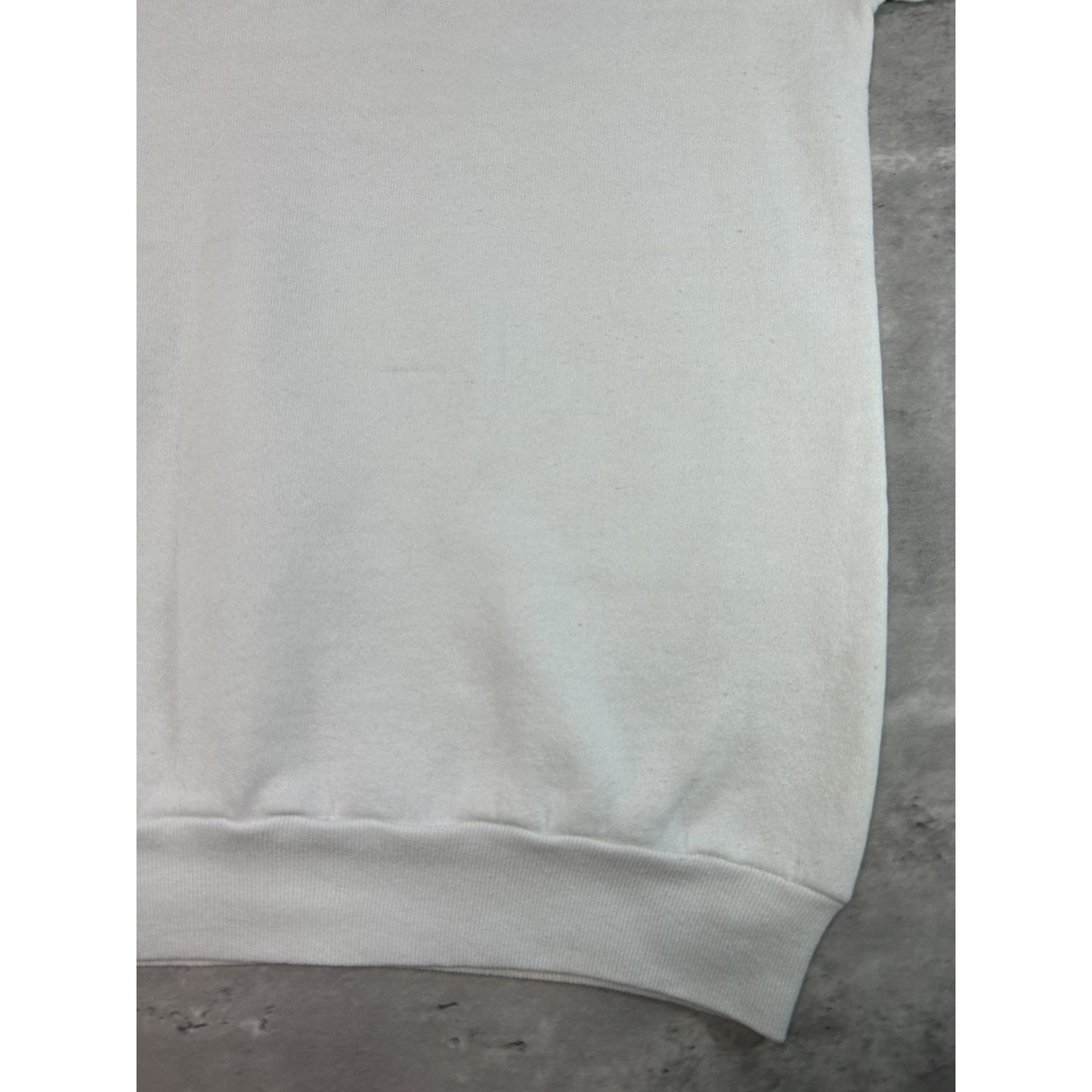 Vintage 1991 Cartoon Golfer Graphic Crewneck Sweatshirt Size Large White
