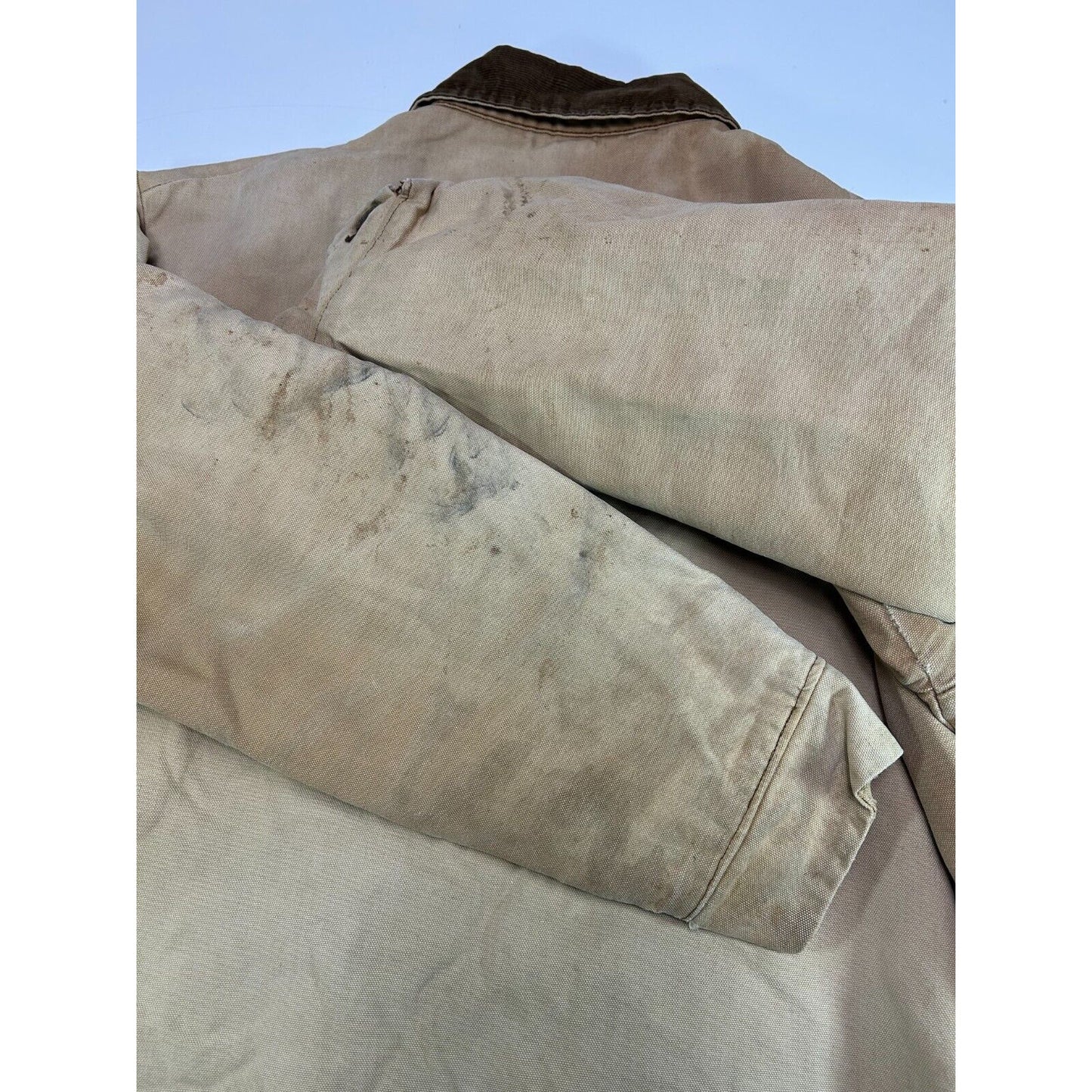 Vintage 90s Big Ben Blanket Lined Canva Workwear Chore Jacket Size 48 XL