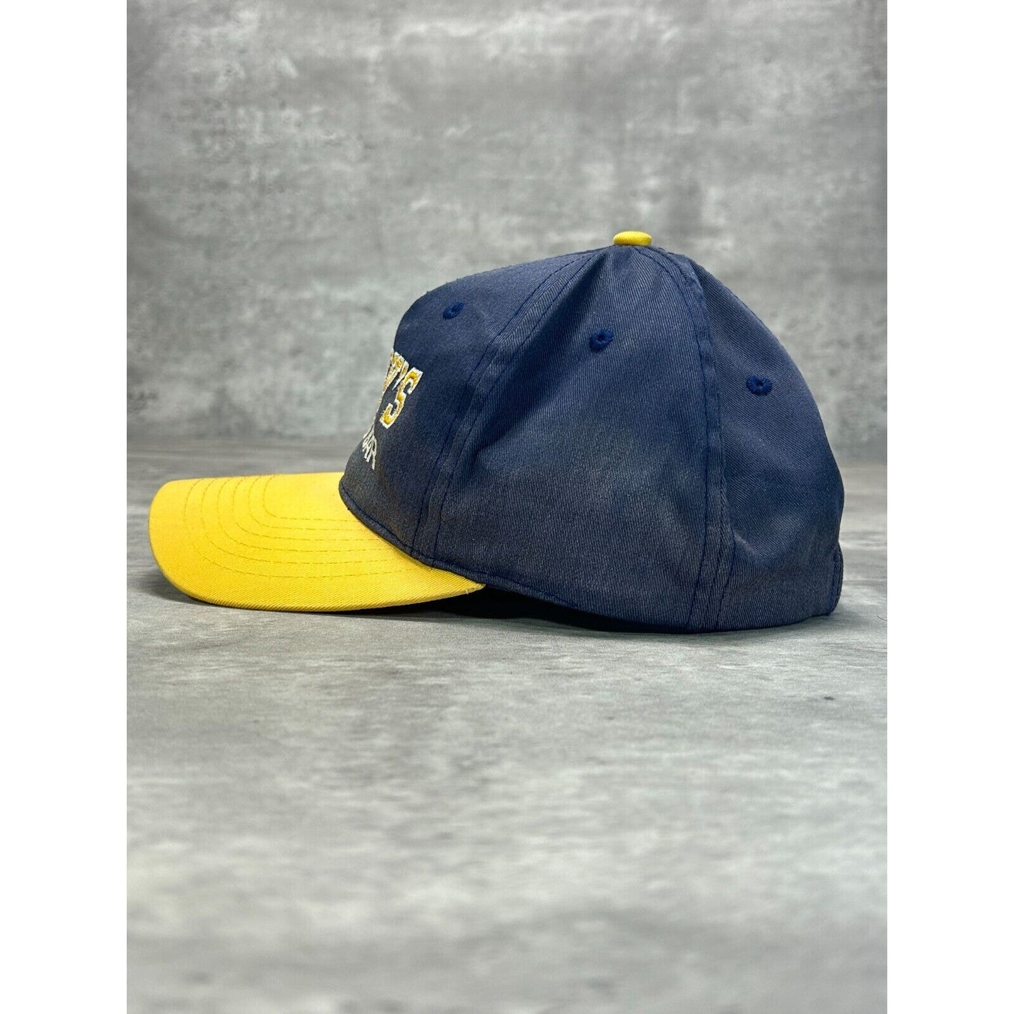 Vintage 90s Disney Grumpys Sports Bar Embroidered Spell Out Snapback Hat OSFA