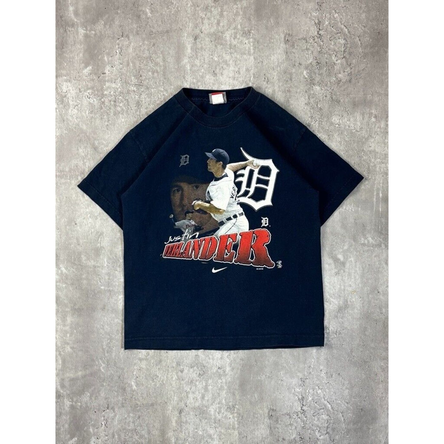 Justin Verlander #35 Detroit Tigers MLB Nike Player Graphic T-Shirt Size XS