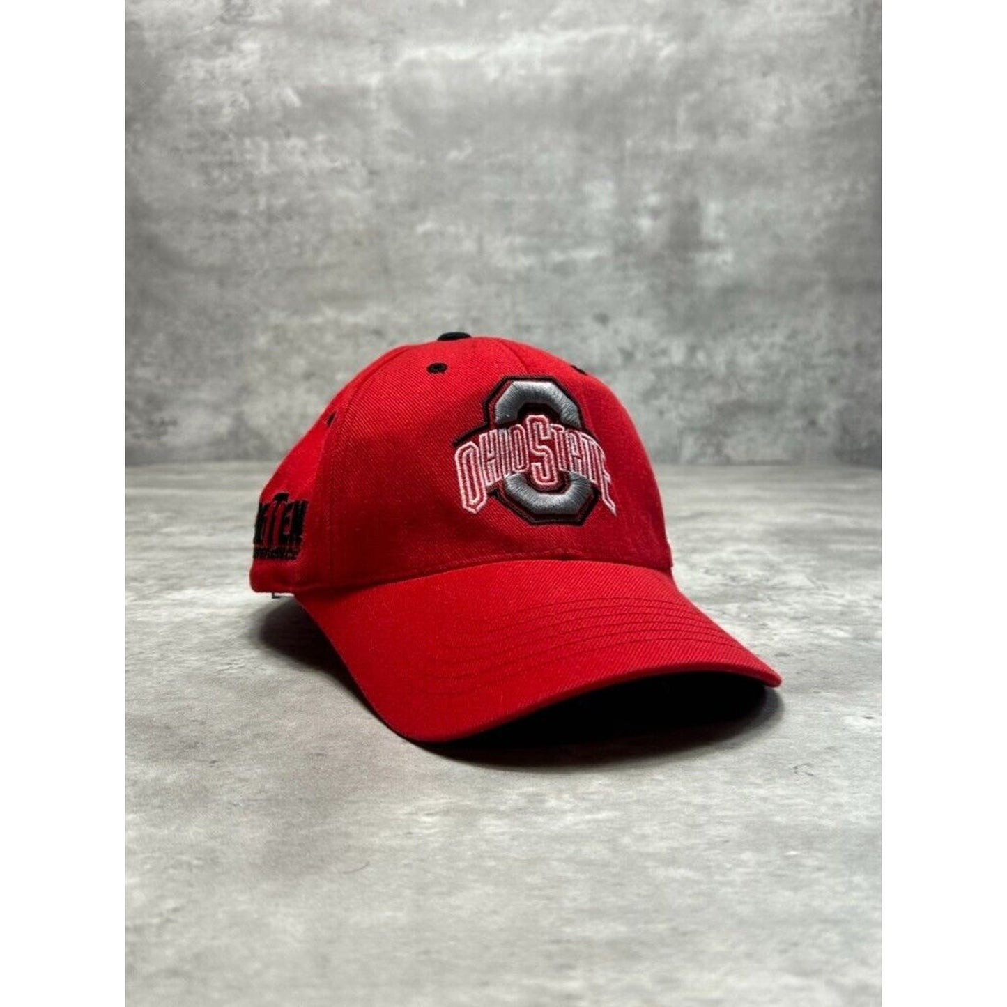 Ohio State Buckeyes NCAA Embroidered Logo Snapback Hat OSFA Red