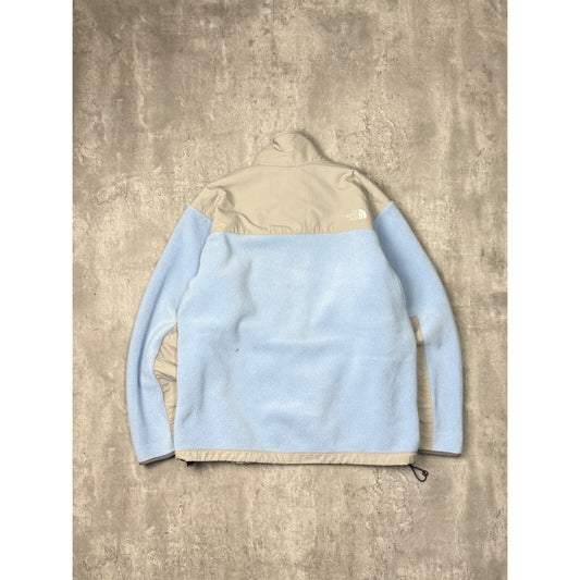 Vintage Womens The North Face TNF Full Zip Denali Fleece Sweatshirt Size XL Blue