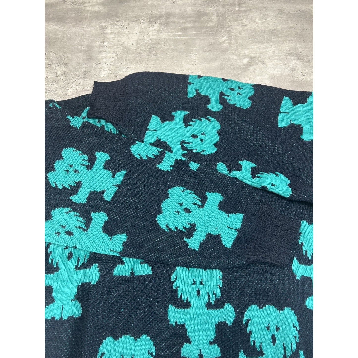 Vintage 90s Jaction All Over Print Koala Pullover Knit Sweater Size Large
