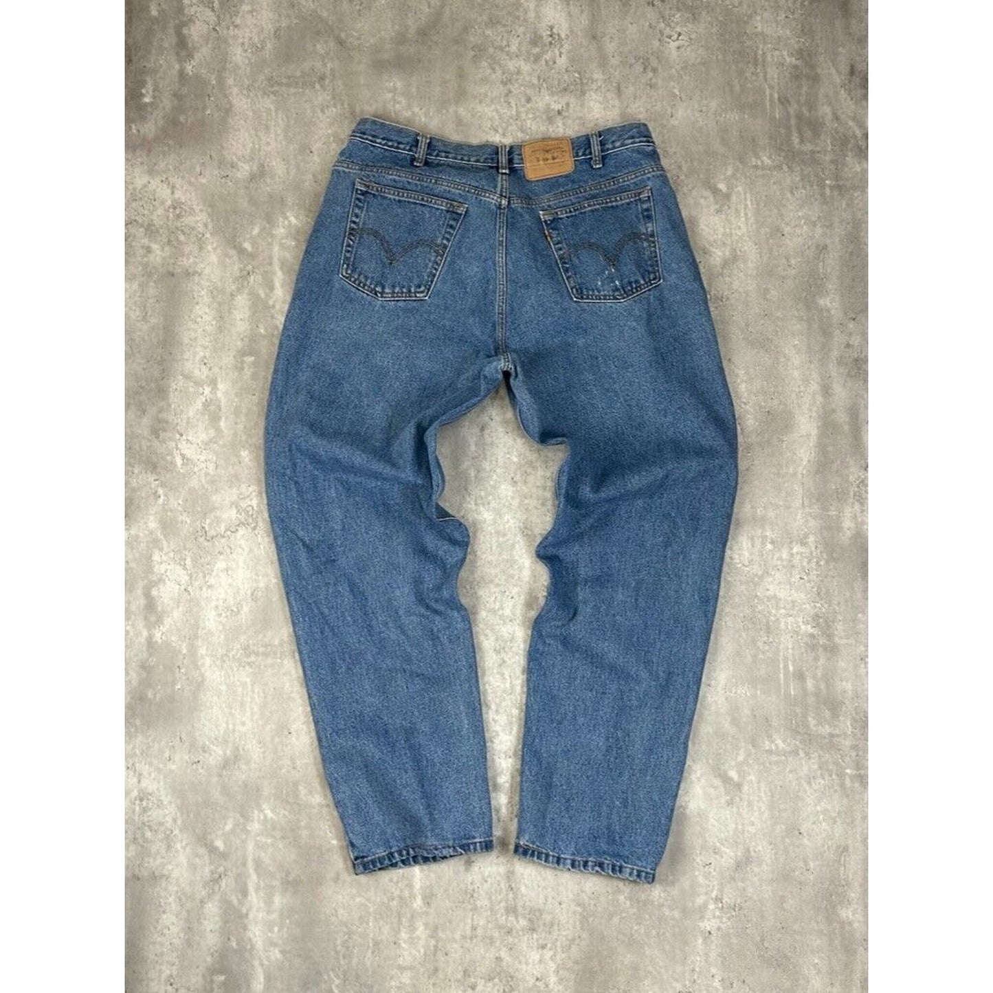 Vintage 80s/90s Levis Orange Tab Medium Wash Denim Pants Size 37 Blue