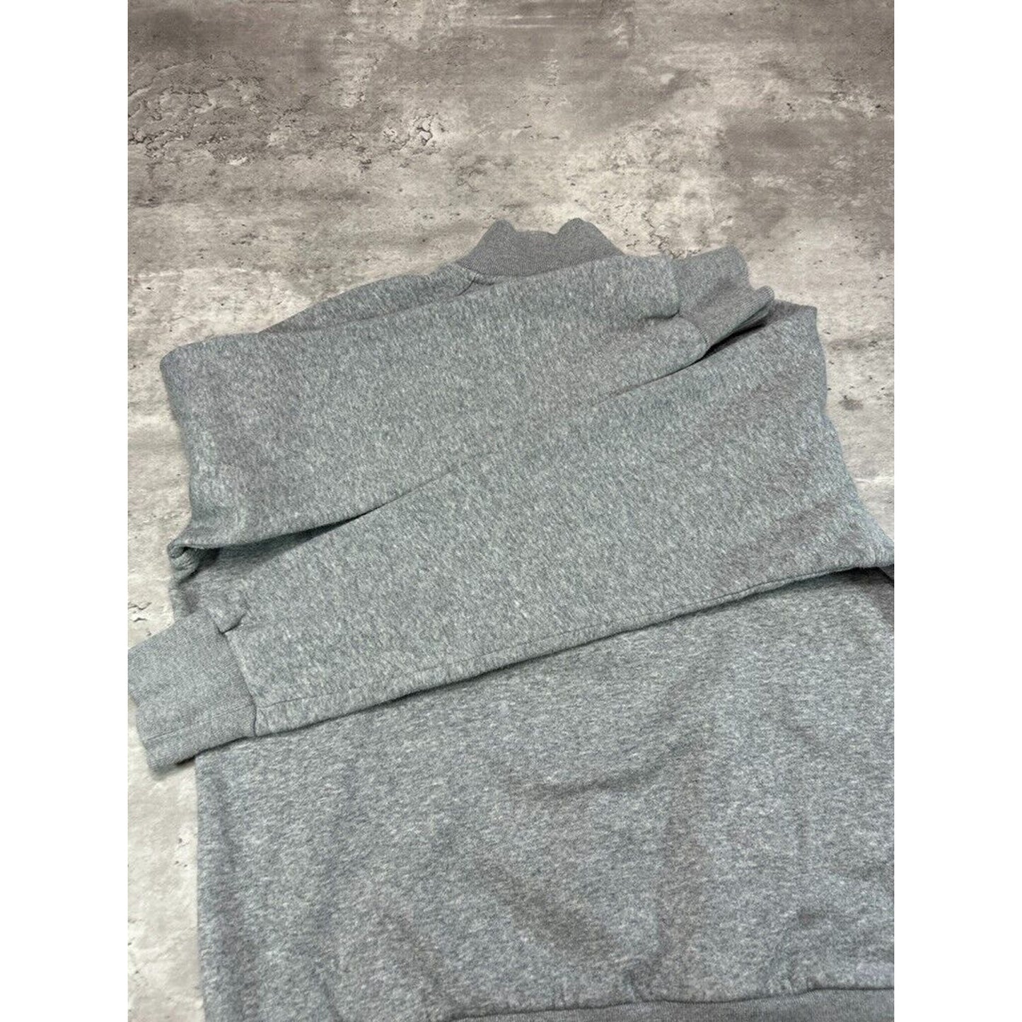 Vintage Womens Nike Embroidered Swoosh 1/2 Zip Pullover Sweatshirt Size XL Gray
