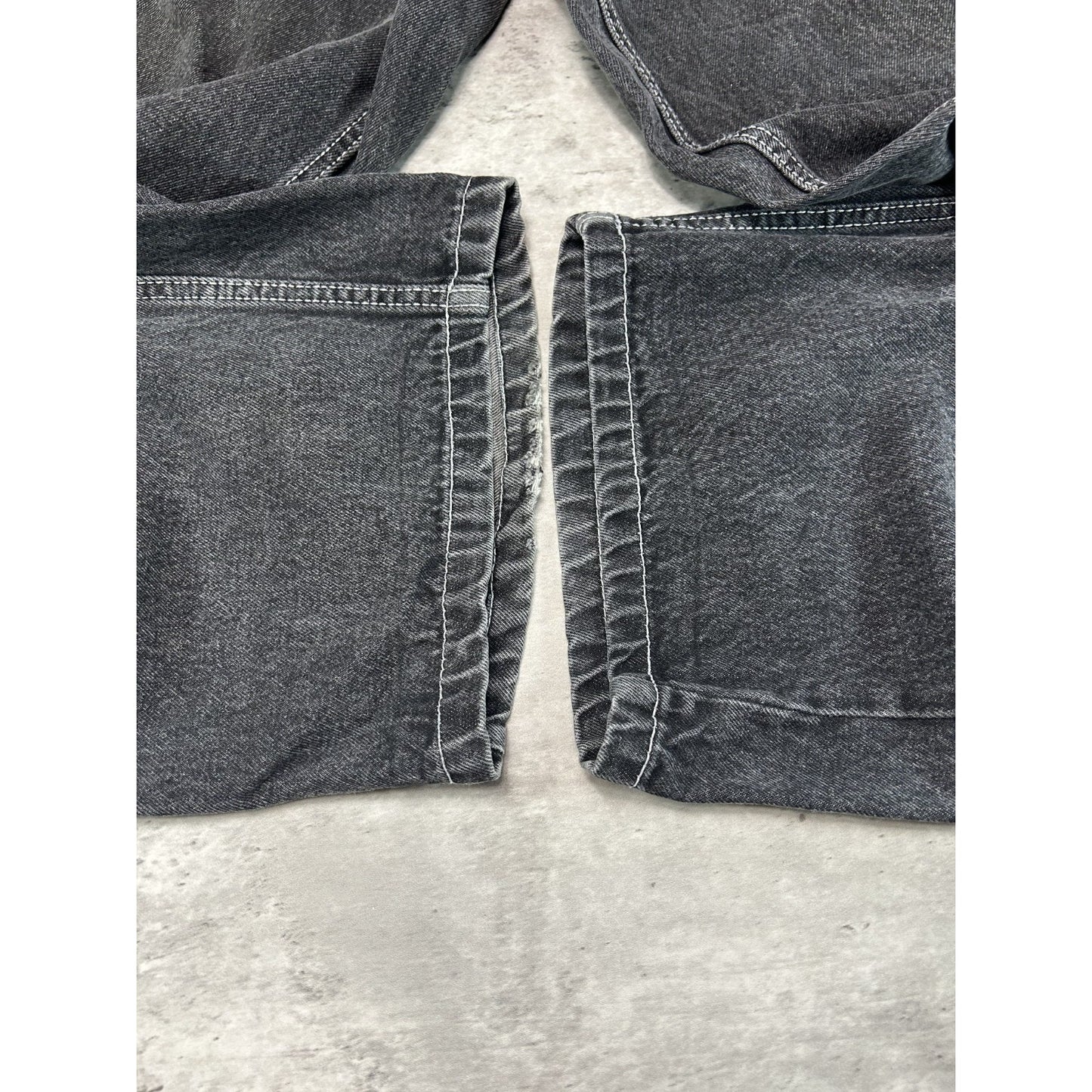 Vintage Y2K South Pole Baggy Fit Black Denim Pants Size 40