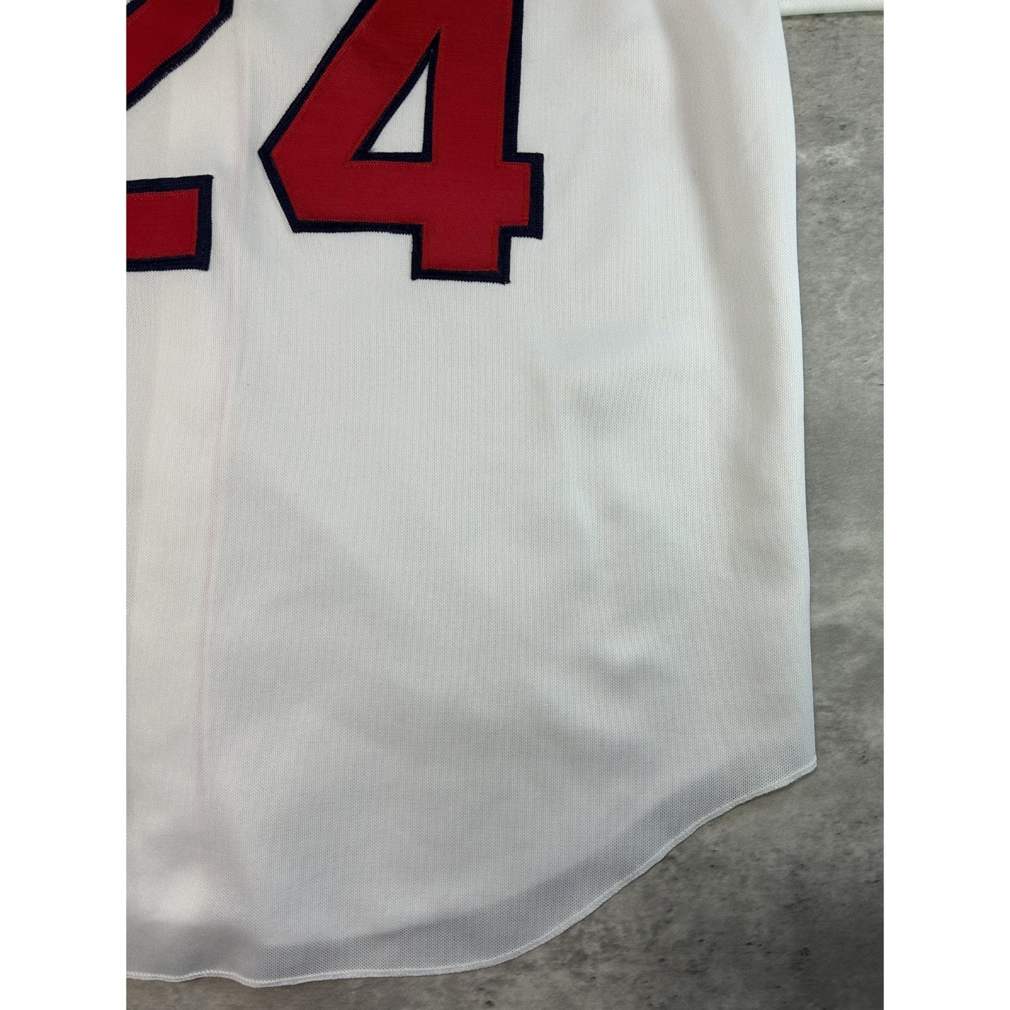 Vintage Manny Ramirez #24 Boston Red Sox MLB Stitched Baseball Jersey Size Large