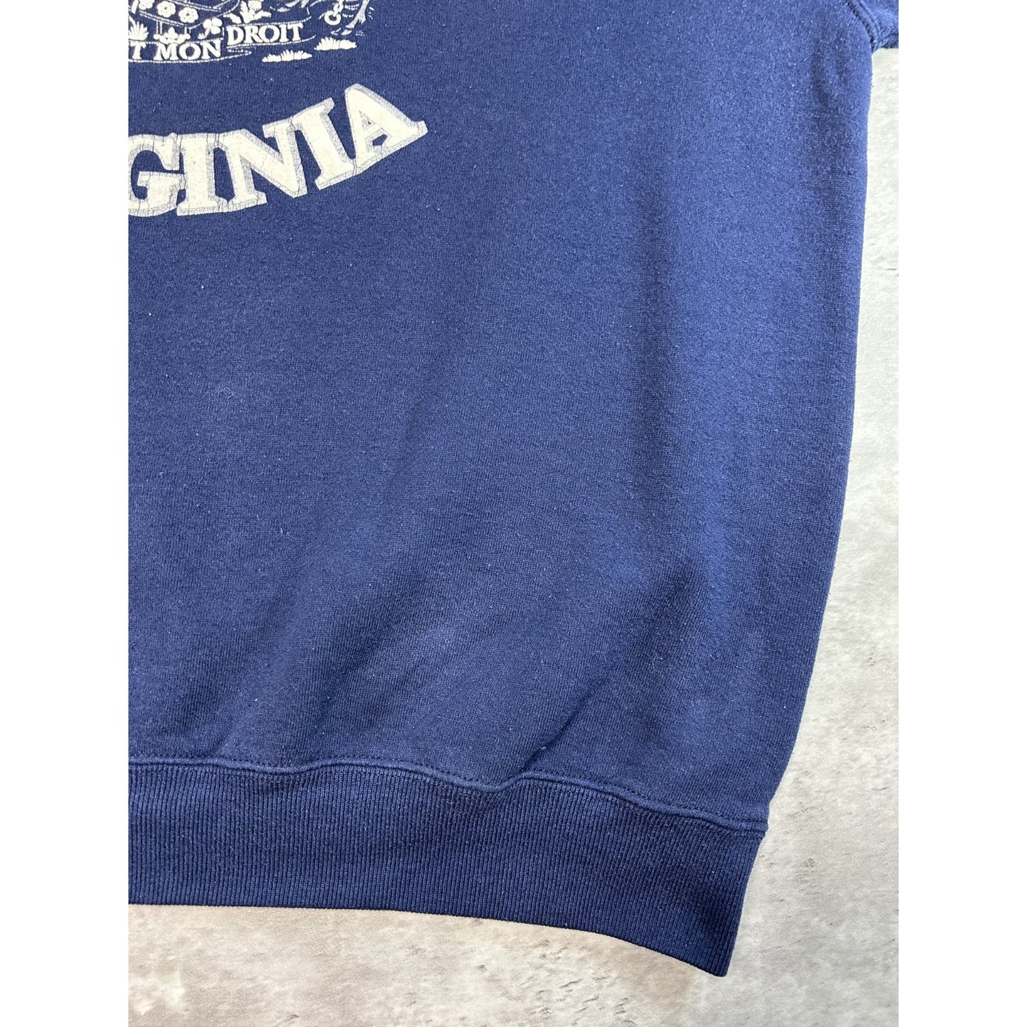 Vintage 80s/90s Williamsburg Virginia Graphic Crest Destination Sweatshirt Sz XL