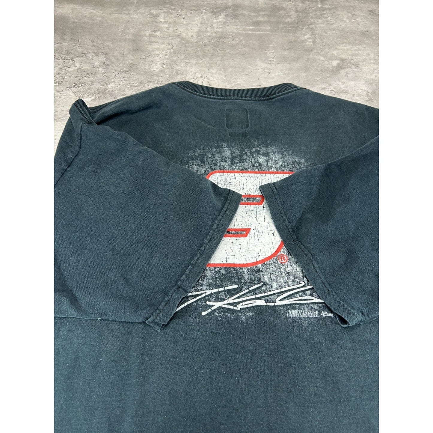 Kasey Kahne #9 Nascar Budweiser Portrait Graphic T-Shirt Size 2XL Black