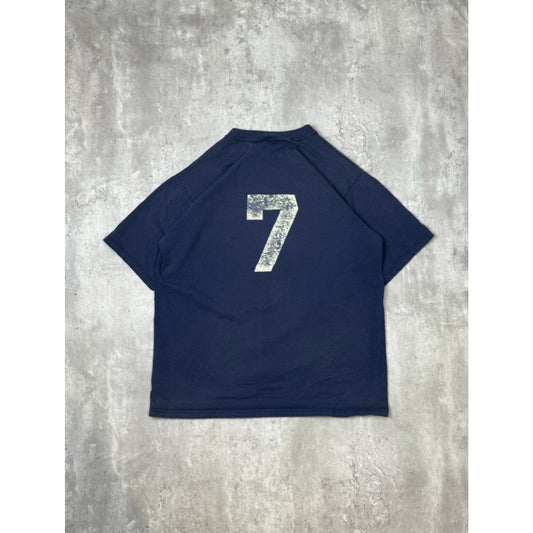 Vintage 1996 New York Yankees MLB Graphic Spellout Baseball T-Shirt Size Large