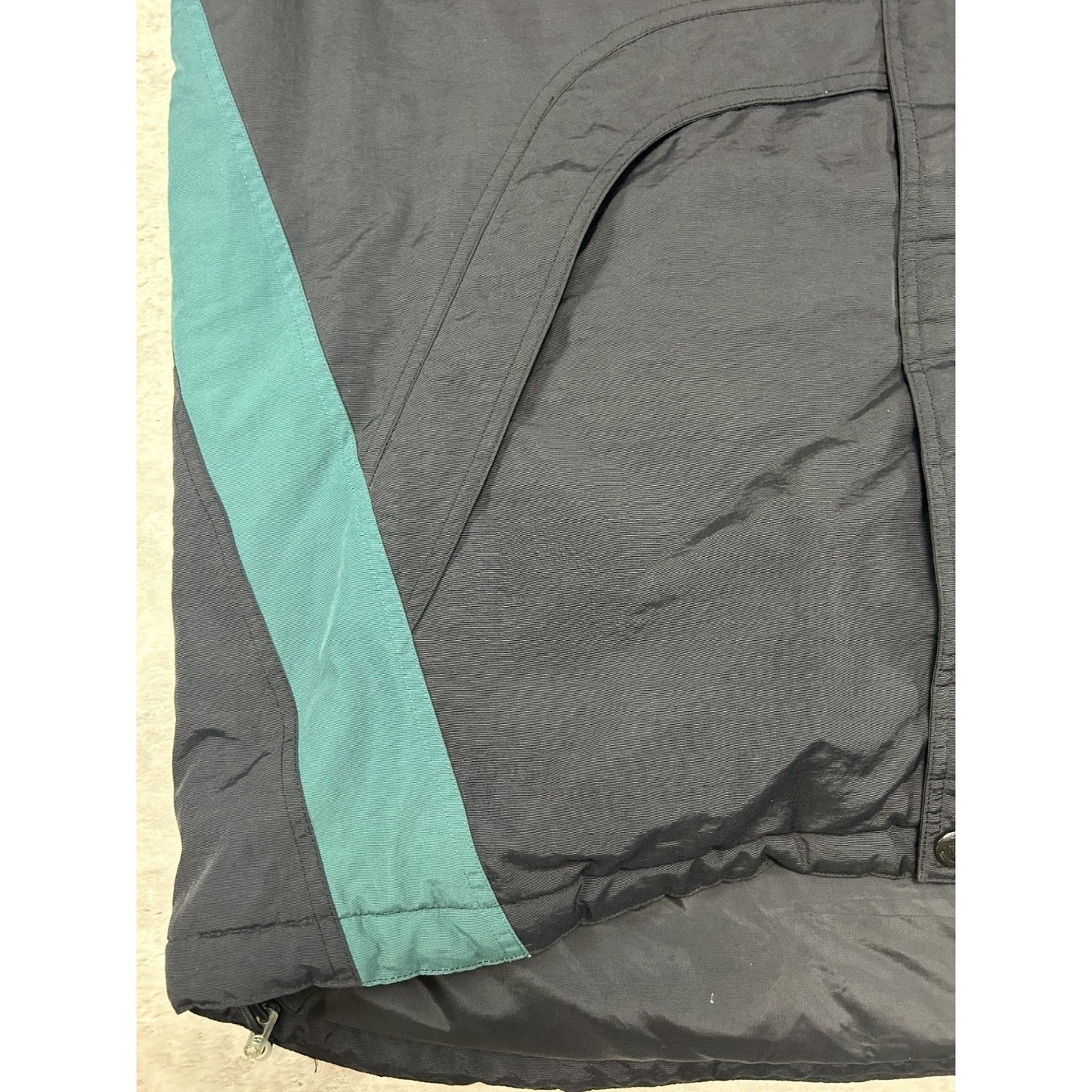 Vintage 2000s Philadelphia Eagles NFL Embroidered Logo Long Jacket Size Large