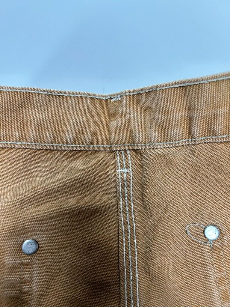 Vintage Carhartt Canvas Workwear Double Knee Carpenter Pants Size 35