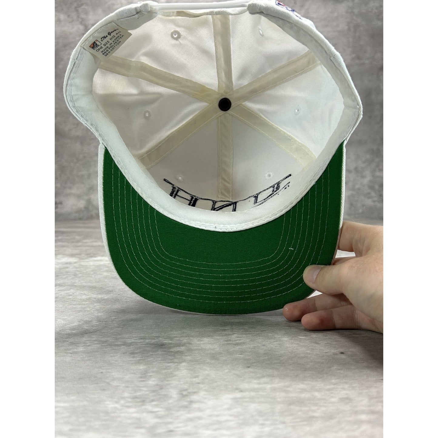Vintage 90s University Of New Hampshire NCAA Embroidered Snapback Hat OSFA